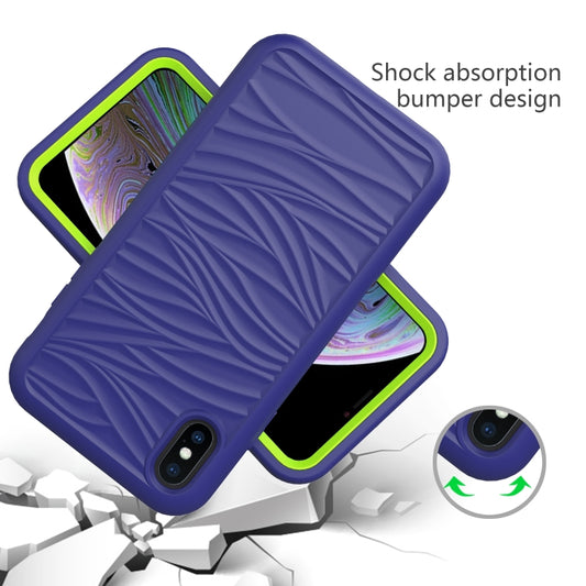Para iPhone XR Funda de silicona + PC