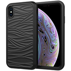 Para iPhone XR Funda de silicona + PC