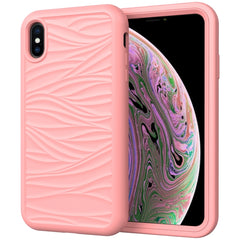 Para iPhone XR Funda de silicona + PC