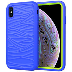 Para iPhone X y XS Funda de silicona + PC