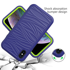Para iPhone XS Max Funda de silicona + PC
