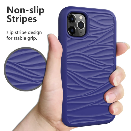 Para iPhone 11 Pro Max Wave Pattern 3 en 1 F...