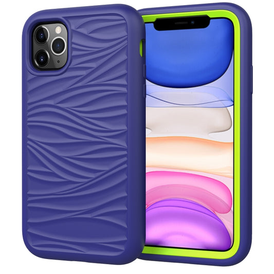 Para iPhone 11 Pro Max Wave Pattern 3 en 1 F...