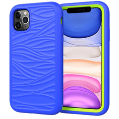 Para iPhone 11 Pro Max Wave Pattern 3 en 1 F...