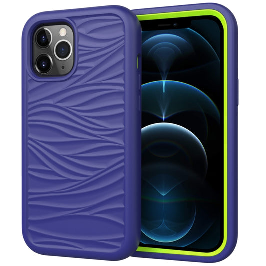 Para iPhone 12 Pro Max Wave Pattern 3 en 1 F...