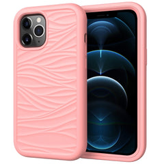 Para iPhone 12 Pro Max Wave Pattern 3 en 1 F...