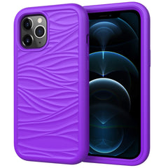 Para iPhone 12 Pro Max Wave Pattern 3 en 1 F...