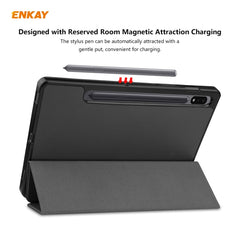 ENKAY ENK-8011 PU Leather + TPU Smart Case c...