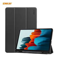 ENKAY ENK-8011 PU Leather + TPU Smart Case c...