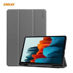 ENKAY ENK-8011 PU Leather + TPU Smart Case c...
