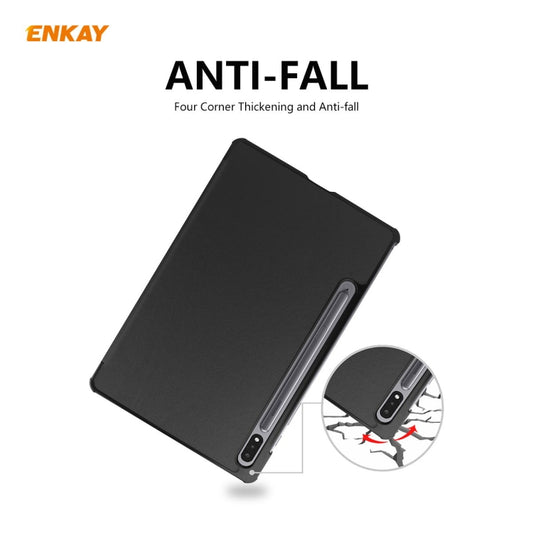 ENKAY ENK-8010 PU Leather + Plastic Smart Ca...