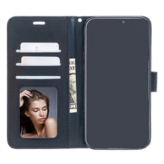 Para iPhone 12 Pro Max Crazy Horse Texture F...