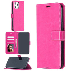 Para iPhone 12 Pro Max Crazy Horse Texture F...