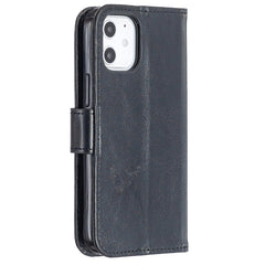 Para iPhone 12 Crazy Horse Texture Funda de ...