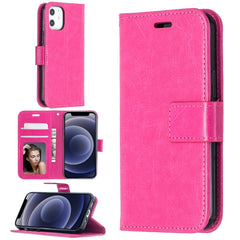 Para iPhone 12 Crazy Horse Texture Funda de ...