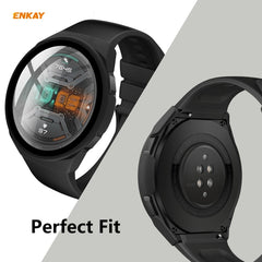 Para Huawei Watch GT 2e 46mm PC Case + Protector de vidrio