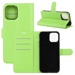 Para iPhone 12 Pro Max Litchi Texture Funda ...