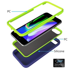 Para iPhone 6/7/8 Plus Funda de silicona + PC