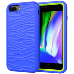 Para iPhone 6/7/8 Plus Funda de silicona + PC