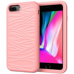 Para iPhone 6/7/8 Plus Funda de silicona + PC
