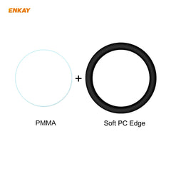 2 uds ENKAY Hat-Prince 3D pantalla completa ...
