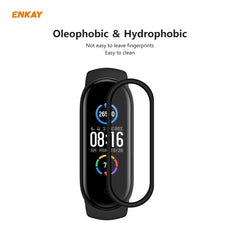 Para Xiaomi Mi Band 5 ENKAY Hat-Prince 3D Pa...