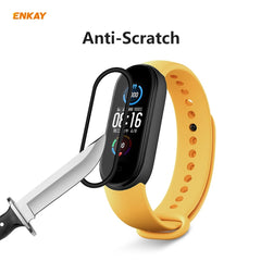 Para Xiaomi Mi Band 5 ENKAY Hat-Prince 3D Pa...