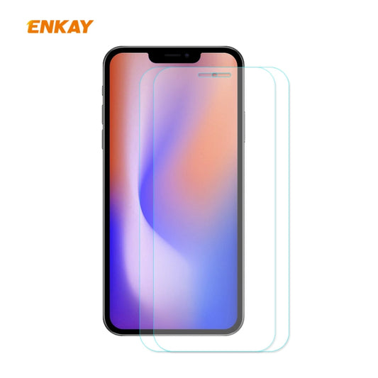 2 PCS ENKAY Hat-Prince 0.26mm 9H 2.5D Borde ...