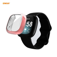 Para Fitbit Versa 3 / Fitbit Sense ENKAY Funda protectora de TPU