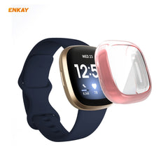 Para Fitbit Versa 3 / Fitbit Sense ENKAY Funda protectora de TPU