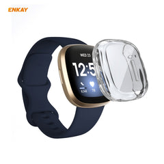 Para Fitbit Versa 3 / Fitbit Sense ENKAY Funda protectora de TPU