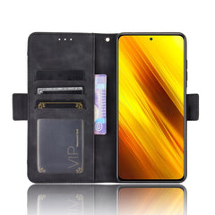 Para Xiaomi Poco X3 Estuche de cuero con pat...