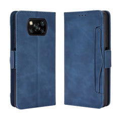 Para Xiaomi Poco X3 Estuche de cuero con pat...