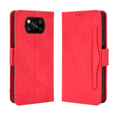 Para Xiaomi Poco X3 Estuche de cuero con pat...