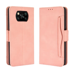 Para Xiaomi Poco X3 Estuche de cuero con pat...