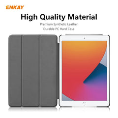Funda inteligente de cuero ENKAY PUP para iPad 10.2 2020 / 2019