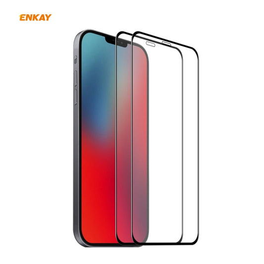 2 PCS ENKAY Hat-Prince 0.26mm 9H 6D Protecto...