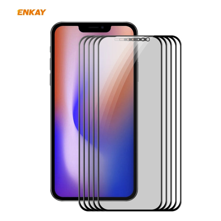 5 PCS ENKAY Hat-Prince 0.26mm 9H 6D Privacid...