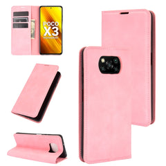 Para Xiaomi Poco X3/X3 NFC Retro-skin Busine...
