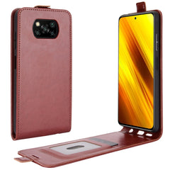 Para Xiaomi Poco X3/X3 NFC R64 Textura Funda...