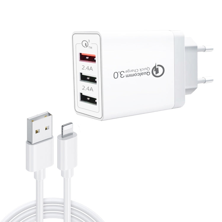 SDC-30W Cable de datos USB 2 en 1 a 8 pines ...