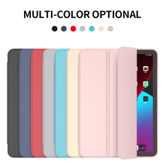 Para iPad Air 2020 10.9 Funda suave mate de cuero PU TPU