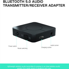 5.0 Dos receptores y transmisores de audio Bluetooth en uno