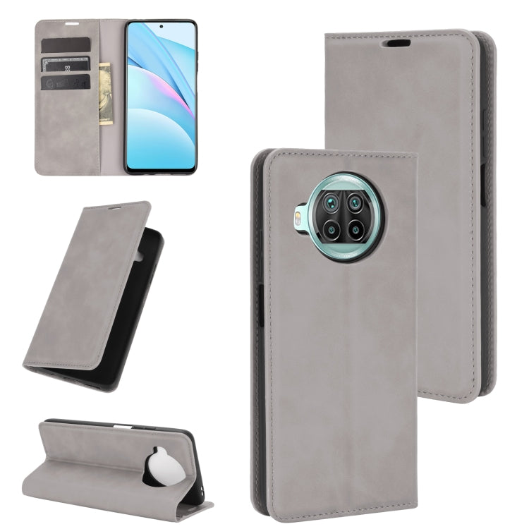 Para Xiaomi Mi 10T Lite Estuche de cuero con...