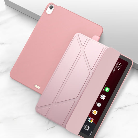 Para iPad Air (2020) 10.9 Funda de cuero PU plegable múltiple
