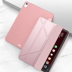 Para iPad Air (2020) 10.9 Funda de cuero PU plegable múltiple
