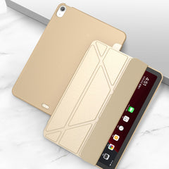 Para iPad Air (2020) 10.9 Funda de cuero PU plegable múltiple