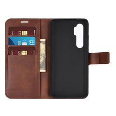 Estuche de cuero con tapa horizontal con heb...