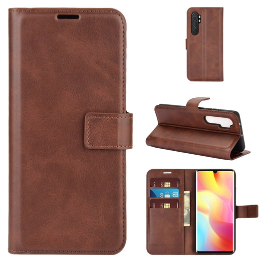 Estuche de cuero con tapa horizontal con heb...