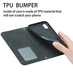 Retro Skin Feel Business Funda de cuero con ...